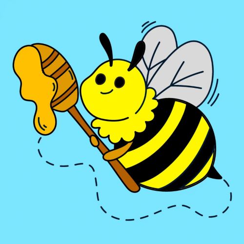 Дитячий набір для розпису "Медок", 25х25 см