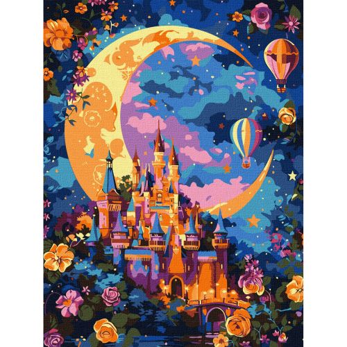 Картина по номерах "Місячна фантазія" 30х40 см