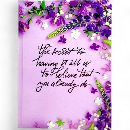 Щоденник (блокнот) "Pretty", A5, 288 сторінок у лінійку