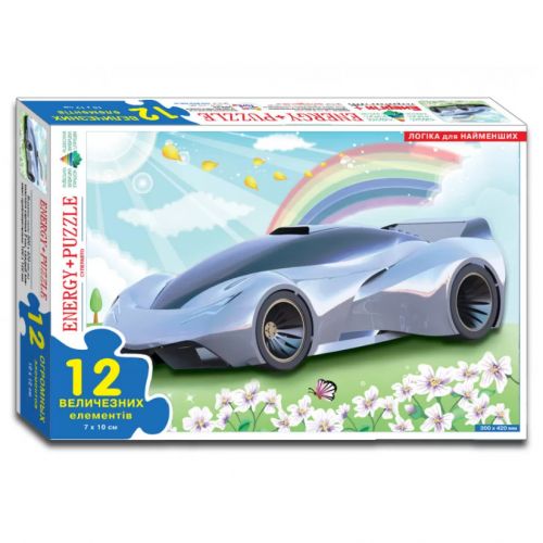 Пазли для малюків "Супер авто", 12 елементів