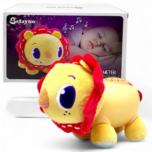 Нічник мʼякий "Левеня" з проектором