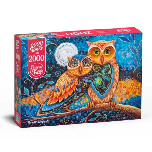 Пазли "Казкові сови", 2000 елементів