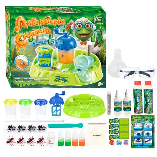 Наукова гра "Лабораторія слаймів Доктора Фрога"