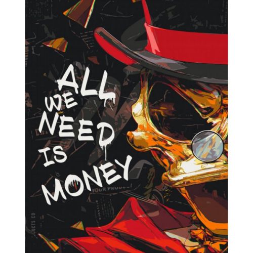 Картина по номерах "Скрудж" 40х50 см