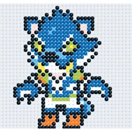 Алмазна мозаїка (міні) "Бравл Старс (Brawl Stars) Леон Вервульф", 10х10 см