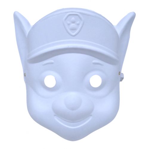 Маска-розмальовка з папʼє-маше "Щенячий патруль: Гончик" 18 см