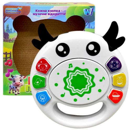 Інтерактивна іграшка "Ритмічні пригоди" (укр) корівка
