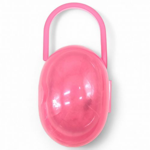 Контейнер для зберігання пустушки (рожевий)