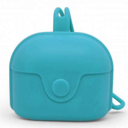 Контейнер для зберігання пустушки, силіконовий (блакитний)