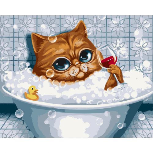 Картина по номерах "Час для себе" 40x50 см