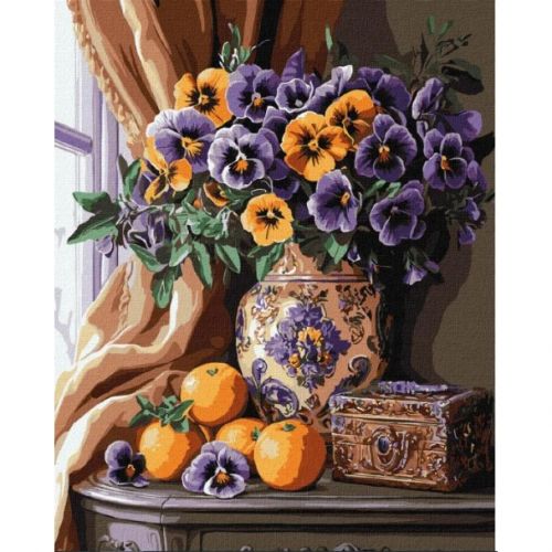 Картина по номерах "Розкішні братки" 40х50 см