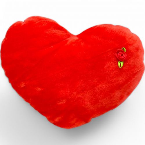 Іграшка м’яка "Серце" розмір S (20x7x14 см)