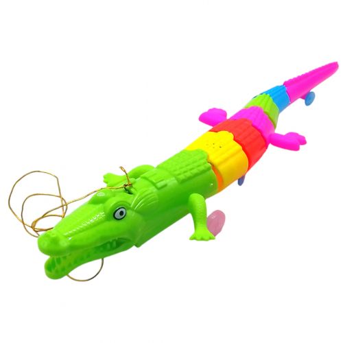 Крокодил інтерактивний, світло, музика, на батарейках