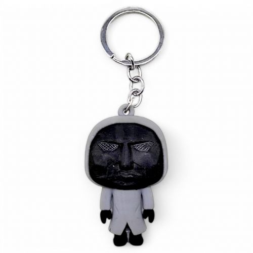 Брелок "Гра в кальмара. Ведучий", з кріпленням (різні види фігурок на масці)