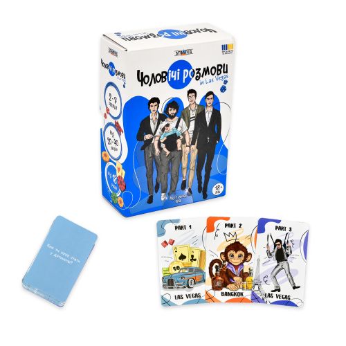Настільна гра "Чоловічі розмови", укр (18+)