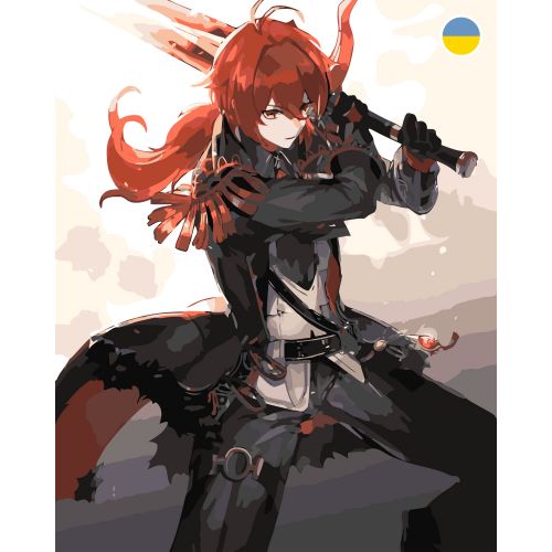 Картина по номерах "Аніме. Геншин Імпакт. Ділюк" 40х50 см