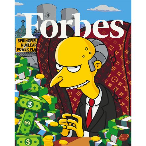 Картина по номерах "Містер Бернс. Сімпсони" 40х50 см