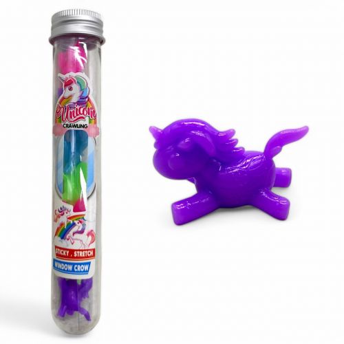 Іграшка-тягнучка "Єдиноріг" 3 см (7 штук у колбі)