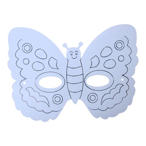 Маска-розмальовка "Метелик", паперова