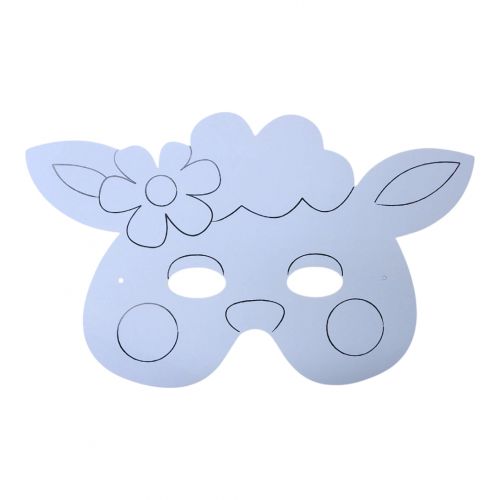 Маска-розмальовка "Баранчик", паперова