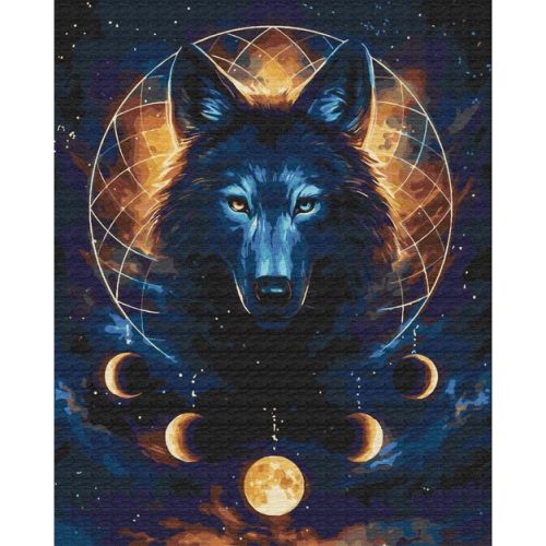 Картина за номерами "Цикл місяця 1" 40х50 см