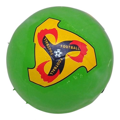 Мʼяч футбольний, гумовий №4 (зелений)