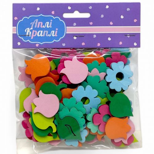 Наліпки м'які EVA "Весняні"