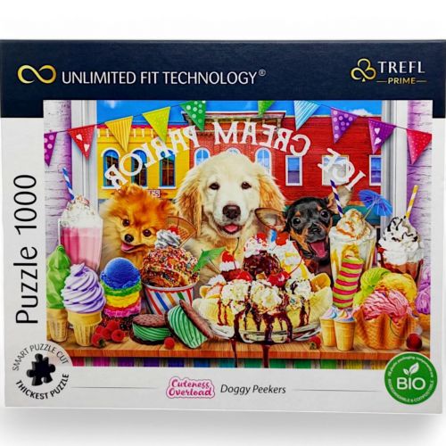 Пазли "Солодощі та собачки" (1000 ел)