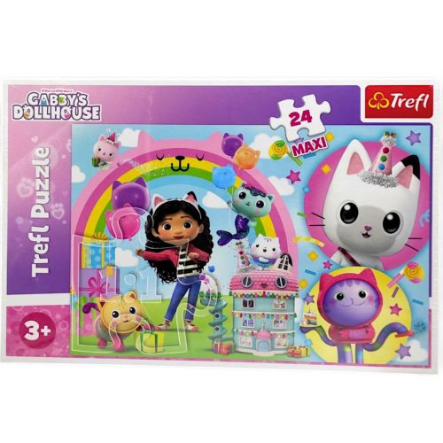 Пазли MАХІ "Щасливий день Габбі" (24 ел)