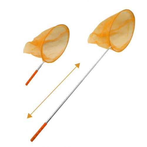 Сачок телескопічний (мінімальна довжина - 43 см; максимальна - 98 см) помаранчевий