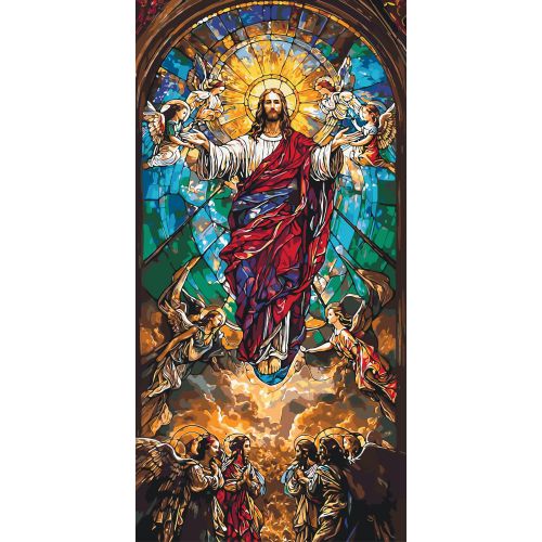 Картина по номерах "Релігія. Ісус"  40х80 см