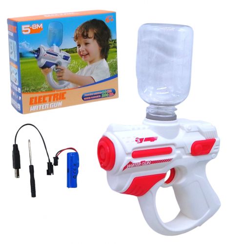 Водний пістолет електричний, акумулятор (червоний)