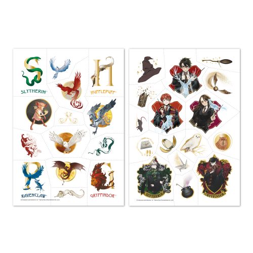 Набір дитячих тимчасових татуювань "Harry Potter. Символи", А5, 2 аркуші