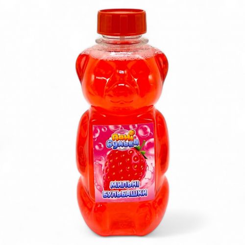 Мильні бульбашки "Ведмедик. Пані булька", 250 мл, ароматизовані