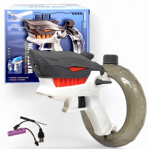 Водний пістолет "Акула" (акумулятор 3.7 V, автоматичний принцип роботи)