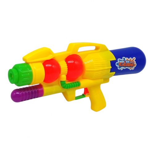 Водний пістолет з накачкою, 37 см (жовтий)