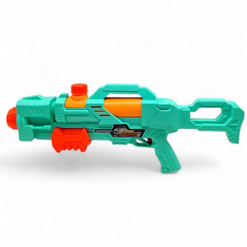 Водна зброя (пістолет) з накачкою, 48 см, бірюзовий