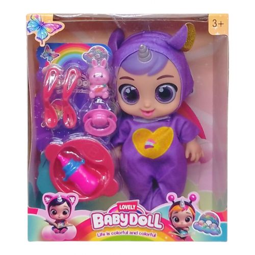 Лялька-пупс "BabyDoll" 24 см, озвучка (вид 2)