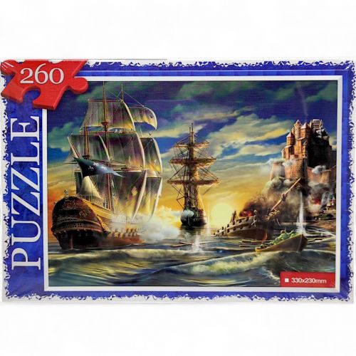 ПАЗЛИ 260 ЕЛЕМЕНТІВ "КОРАБЛІ"