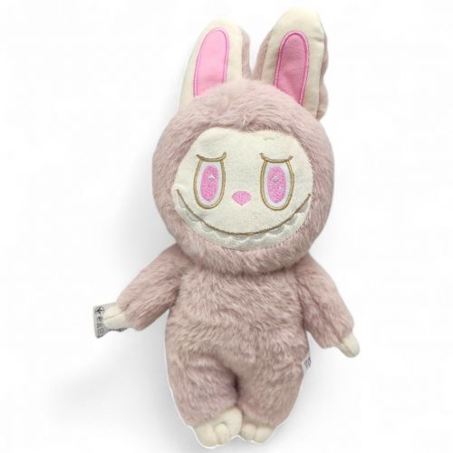 Іграшка мʼяка "Лабубу" 33 см (СВІТЛО-РОЖЕВА)