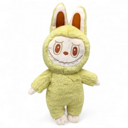 Іграшка мʼяка "Лабубу" 33 см (ЖОВТА)