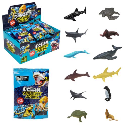 Тварини морські, р-р 7*3*2,5 см (різні види в асортименті)