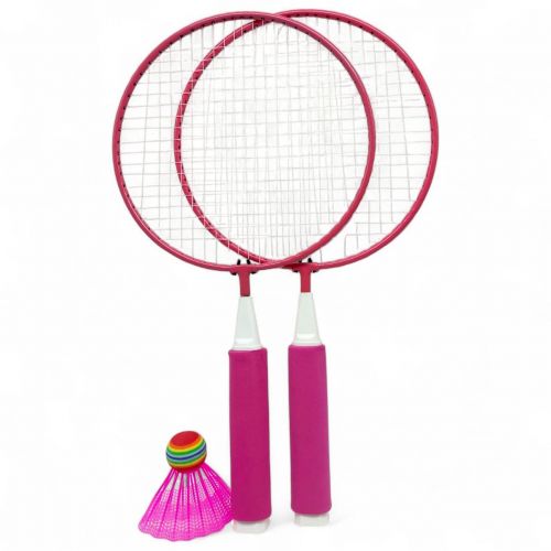 ДИТЯЧІ РАКЕТКИ ДЛЯ БАДМІНТОНУ 43 СМ В СІТЦІ (РОЖЕВІ)