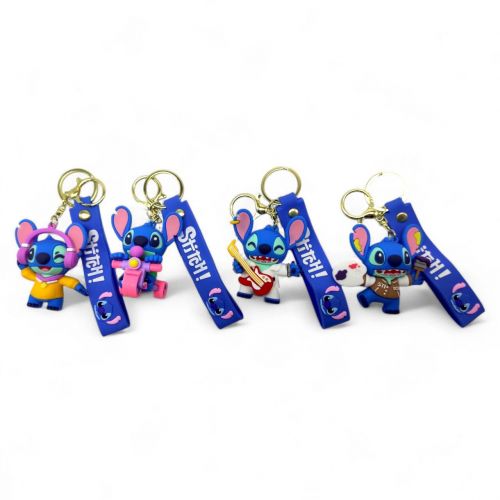 Брелок "Стіч" гумовий 7 см (мікс видів, ціна за 1 шт)