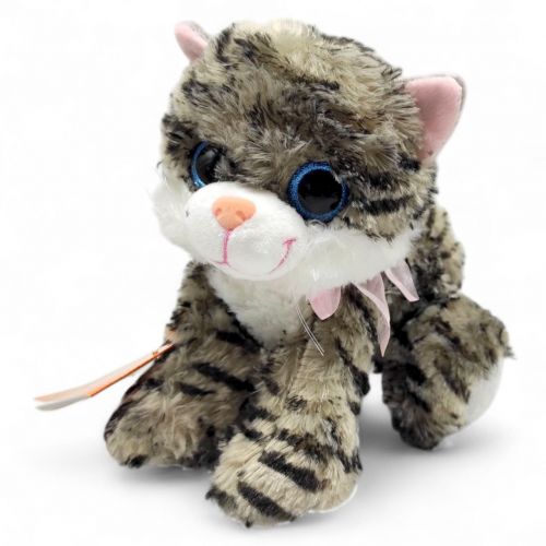 Мʼяка іграшка "Котик Мяу" 19 см (Рябенький)