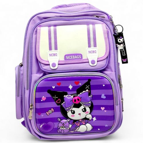 Рюкзак шкільний, 32×41×15 см (ФІОЛЕТОВИЙ)