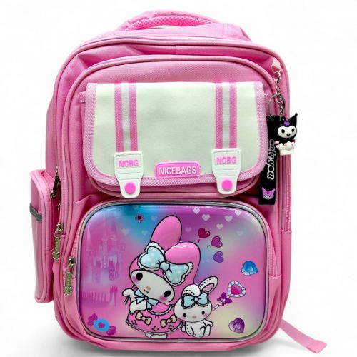 Рюкзак шкільний, 32×41×15 см (РОЖЕВИЙ)