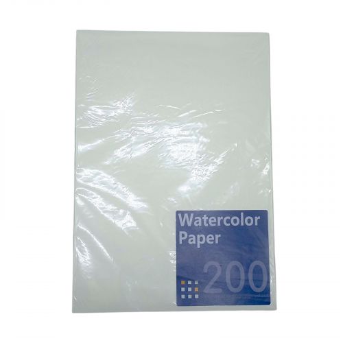 Папір для акварелі 200г/м2, А4(210*297), 30арк.