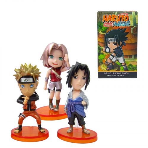 Герої "Аніме. Наруто / Naruto" ЦІНА ЗА 1 ШТ, (6шт у дисплей боксі)