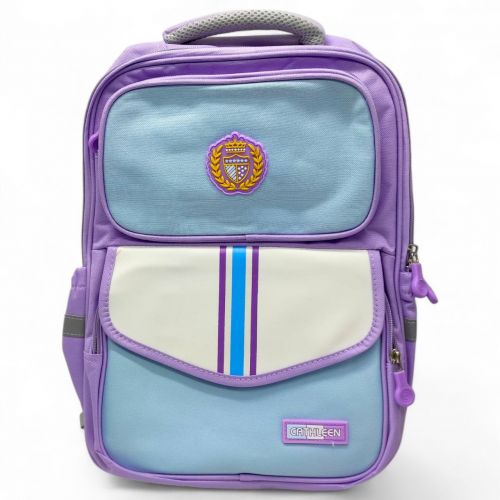 Рюкзак, розмір: 31х16х40 см (1 відділення, розділювач, 2 передні кишені, 2 бічні кишені, нагрудний ремінь, світловідбивні елемент) БЛАКИТНИЙ